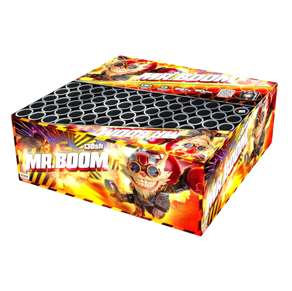Mr Boom - Barrage by Klasek Pyrotechnics at bestfireworks.uk