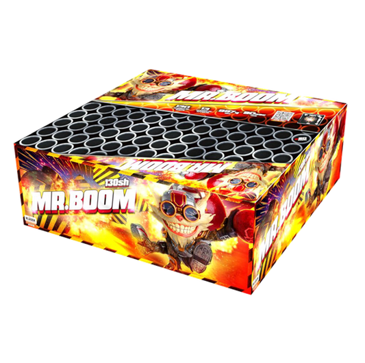 Mr Boom - Barrage by Klasek Pyrotechnics at bestfireworks.uk