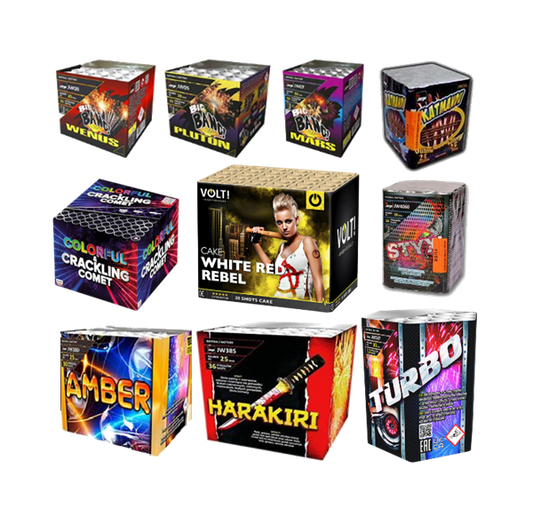 Premium Display Pack - Barrage by Assorted Brands at bestfireworks.uk