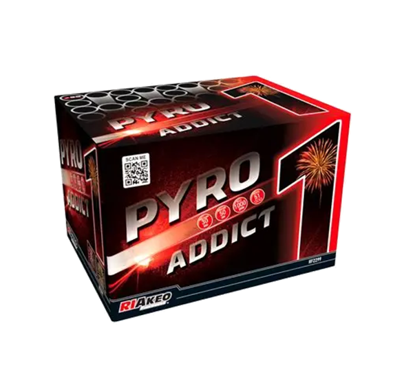 Pyro Addict 1 - Barrage by Riakeo Fireworks at bestfireworks.uk