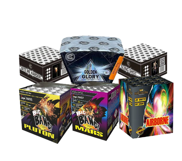 Super Six - Barrage Pack by Assorted Brands at bestfireworks.uk