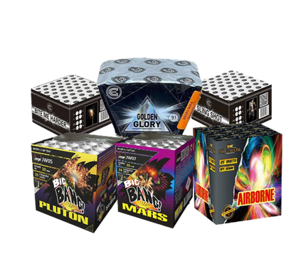 Super Six - Barrage Pack by Assorted Brands at bestfireworks.uk