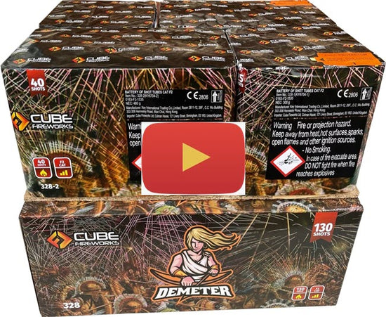 A beautiful 130 shot 30mm long duration firework producing a vast array of stunning effects with vibrant colours and some really unusual effects, we actually fired this product in our biggest pro display on November the 5th and were stunned by how good it actually was so much so that we increased our order from the supplier.