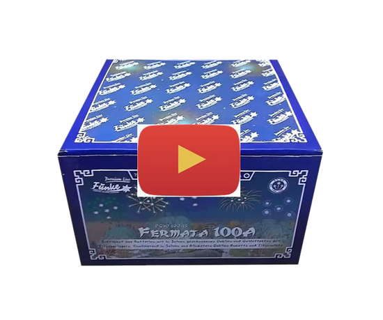 Video of Another stunning piece from Funke fireworks, 100 max power shots fired in volleys and producing high quality vivid colours along with large and loud powerful bursts.