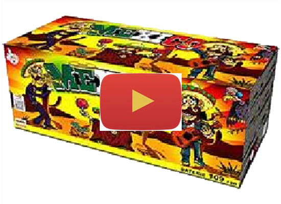 An unbelievably good straight firing single ignition firework showcasing a huge range of stunning effects and building up from 20mm shots, then 25mm culminating in huge 30mm shots to finish, a great duration piece also lasting around 80 seconds.