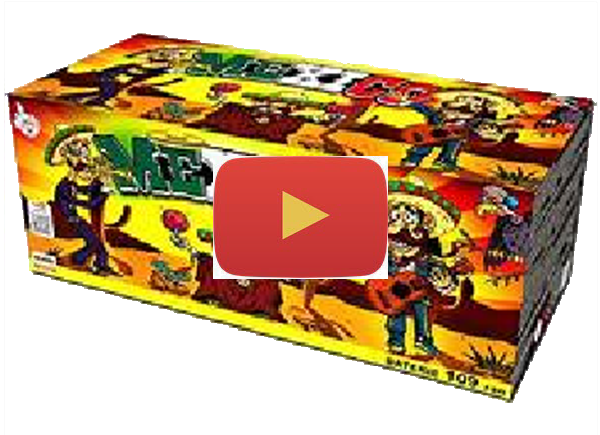 An unbelievably good straight firing single ignition firework showcasing a huge range of stunning effects and building up from 20mm shots, then 25mm culminating in huge 30mm shots to finish, a great duration piece also lasting around 80 seconds.