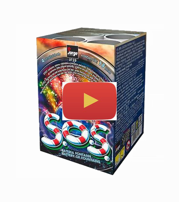 Video of a lovely fountain by Jorge Fireworks showcasing some really unusual and pretty effects for your garden display.