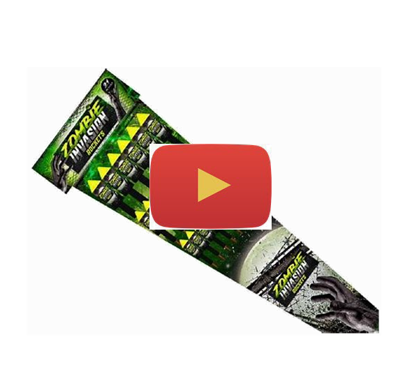 Video of A pack of 21 stunning, powerful rockets each producing a large burst with its own unique effect.