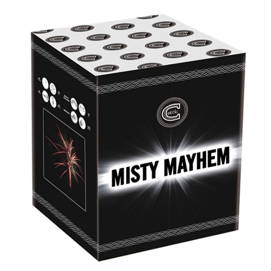 Misty Mayhem - Barrage by Celtic Fireworks at bestfireworks.uk