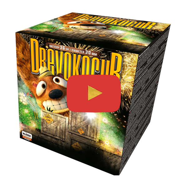 Powerhouse 36 shot barrage from European giant Klasek, huge booming bursts with a range of stunning effects