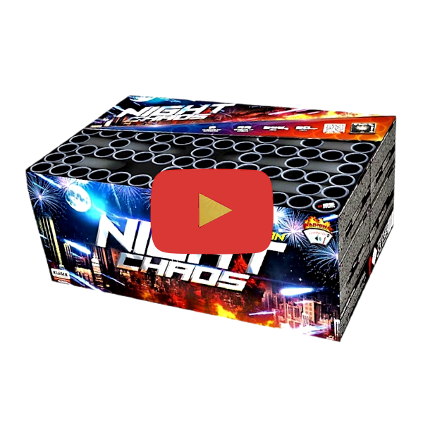 A stunning display in a box type firework with a huge variety of powerful and stunning effects all with huge bursts, multiple firing patterns keep this firework interesting throughout.