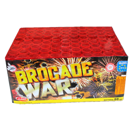 Brocade War - Barrage by Klasek Pyrotechnics at bestfireworks.uk