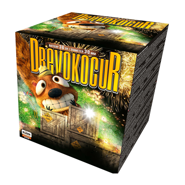 Drevokocur - Barrage by Klasek Pyrotechnics at bestfireworks.uk