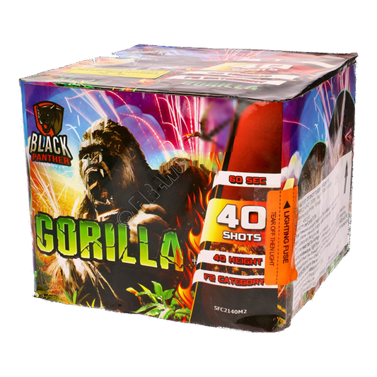 Gorilla - Barrage by Cube Fireworks at bestfireworks.uk