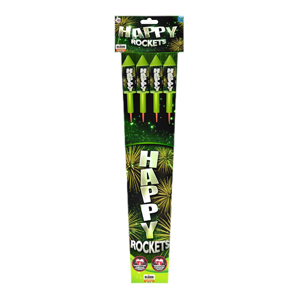 Happy Rockets - Rocket by Klasek Pyrotechnics at bestfireworks.uk