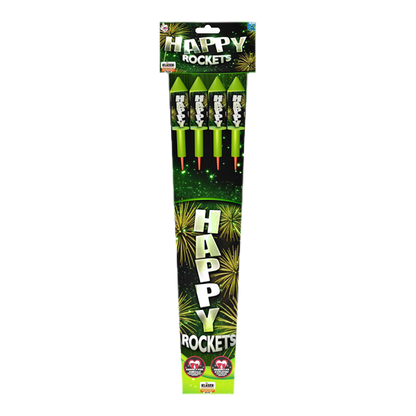 Happy Rockets - Rocket by Klasek Pyrotechnics at bestfireworks.uk