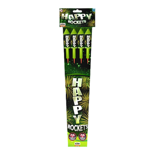 Happy Rockets - Rocket by Klasek Pyrotechnics at bestfireworks.uk