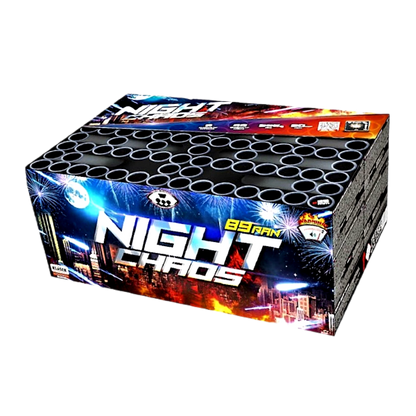 Night Chaos - Barrage by Klasek Pyrotechnics at bestfireworks.uk