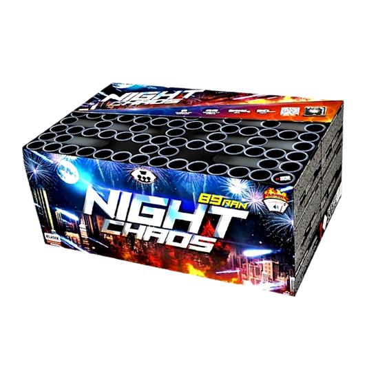 Night Chaos - Barrage by Klasek Pyrotechnics at bestfireworks.uk