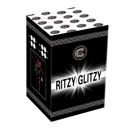 Ritzy Glitzy - Barrage by Celtic Fireworks at bestfireworks.uk