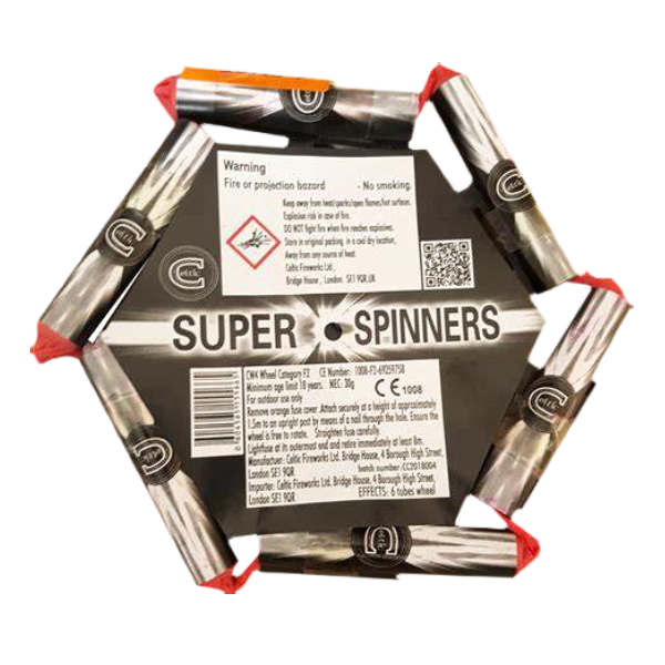 Super Spinner - Catherine Wheel by Celtic Fireworks at bestfireworks.uk