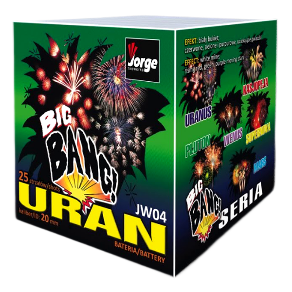 Uran - Barrage by Jorge Fireworks at bestfireworks.uk