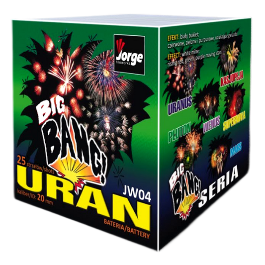 Uran - Barrage by Jorge Fireworks at bestfireworks.uk